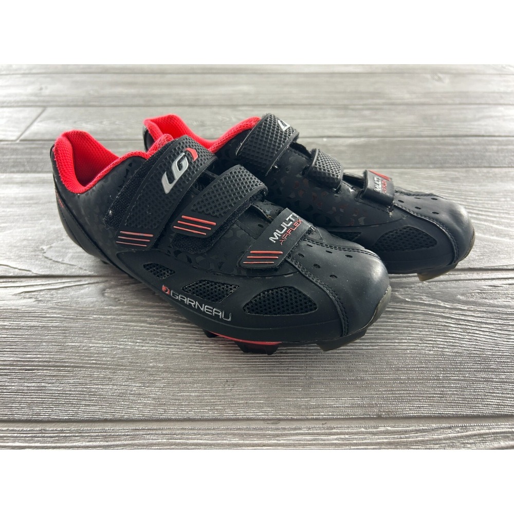 Louis Garneau Multi AirFlex Cycling Shoes HRS-80 Black Pink Women's Size 39